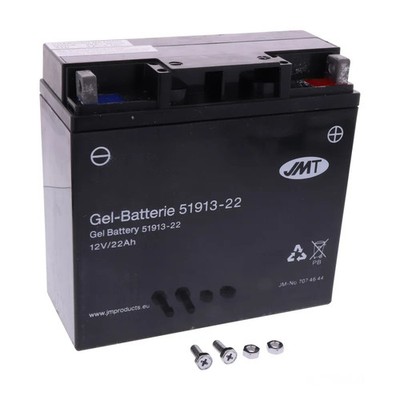 GEL Batterie 51913, JMT, 12 Volt 22Ah