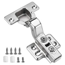 Kimdot 35mm Cup European Hidden Hinge Clip-on Plate 20PCS Heavy-Duty Frameless