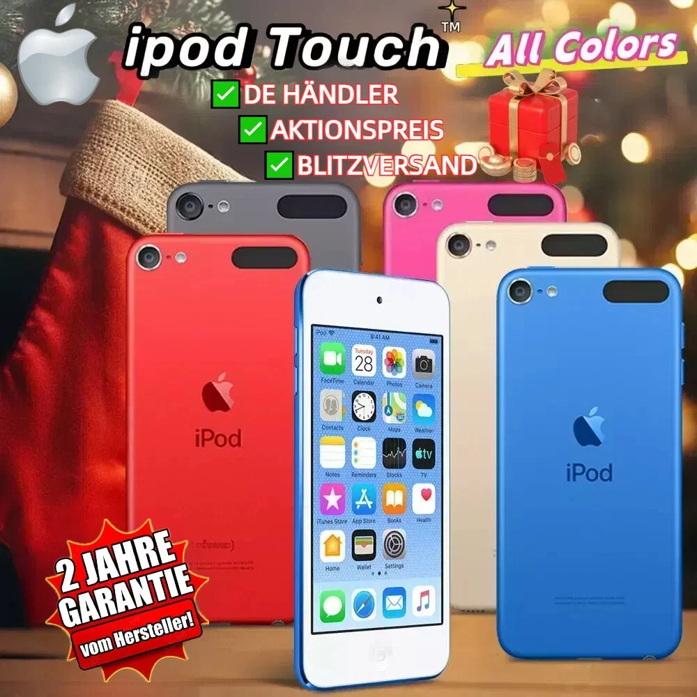 NEU Apple iPod Touch 5. 6. 7. Generation 128GB 256GB Alle Farben Versiegelte Box