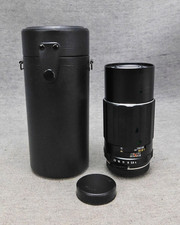 Asahi Pentax Super TAKUMAR 1:4/200 Lens w/M42 Thread Mount & Case Clean Works