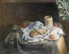 George Weissbort (1928-2013) - 20th Century Oil, Cob Loaf in Cloth