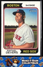 Rafael Devers 2023 Topps Heritage #8 Boston Red Sox Baseball