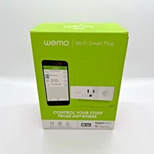 NEW Belkin Wemo Mini Smart Plug Wi‑Fi – F7C063 – Alexa/Google/Siri