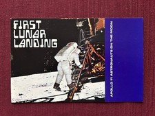 First Lunar Landing Leaflet from Model Kit 1970