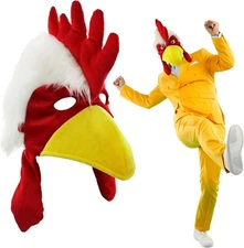 Nicky Bigs Novelties Adult Funny Plush Animal Hat Bird Themed Headwear... 