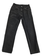 Levis 550 Relaxed Fit Jeans Black size 31X30 Vintage USA 90's
