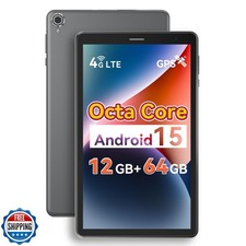 Topsand 8 Inch Android 15 Tablet with Sim Card Slot Uncloked Cellular Tablet