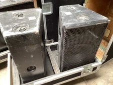 Quantity 2 Meyer Sound UPA-1C with case