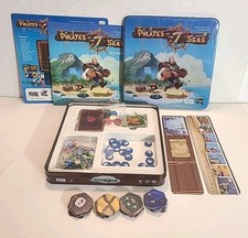 Pirates of The 7 Seas Tin Box Board Game IDW