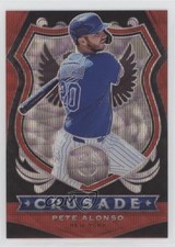 2020 Panini Chronicles Crusade Ruby Wave Prizm 149/199 Pete Alonso #16 s7f