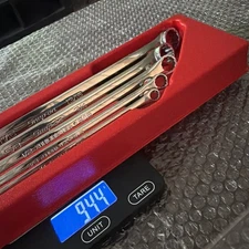 Snap On Tools Wrench SAE Spline Set Combination Double Box 5-Pieces 15-Offset