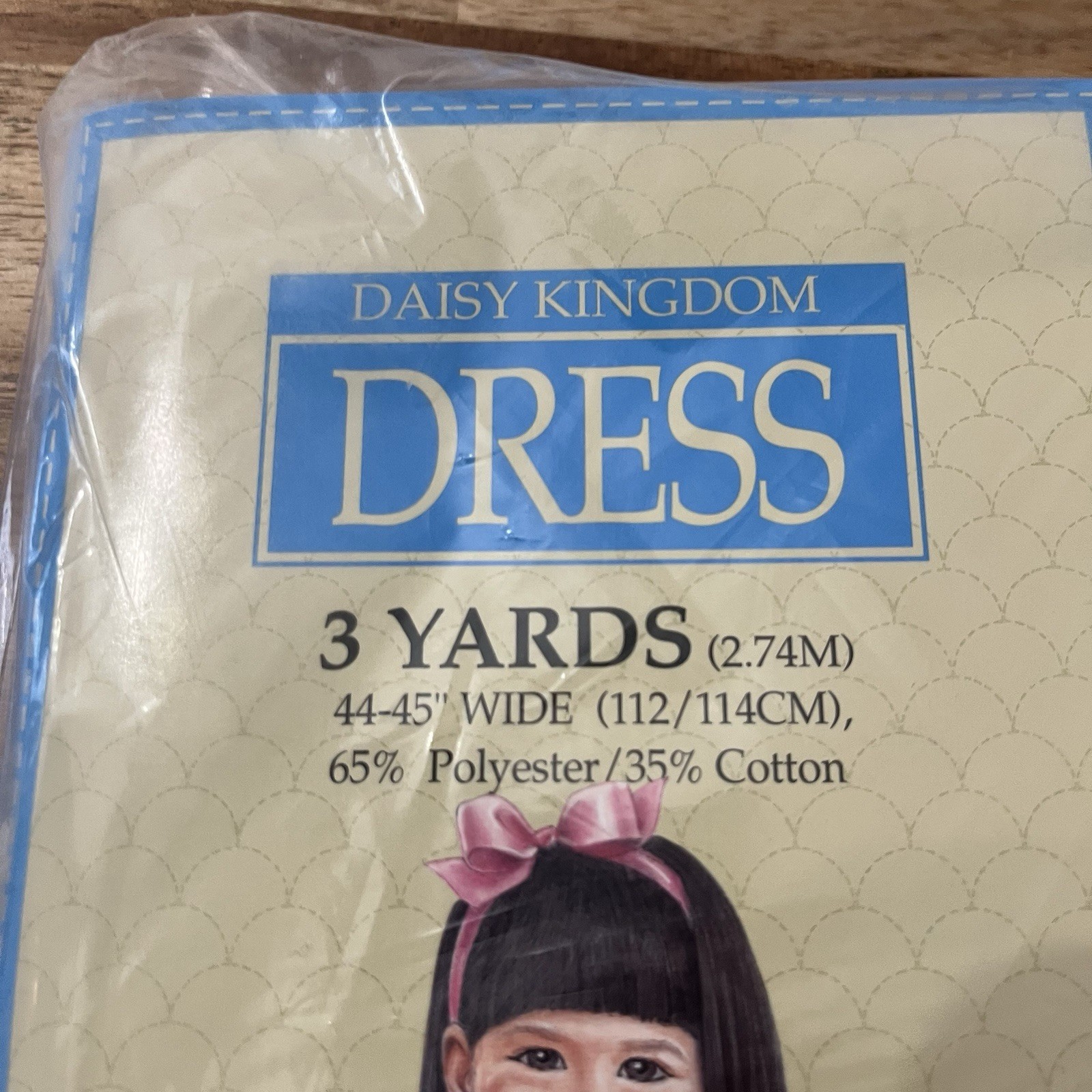 Daisy Kingdom Dress Fabric 3 Yds Dogwood Stripe Pattern For Simplicity #9094 