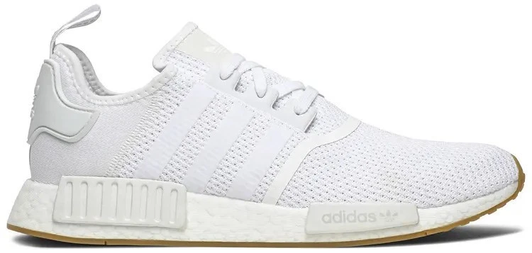 adidas gazelle silver green womens Adidas NMD_R1 Big Kids' Shoes Cloud White-Crystal White main image 0