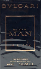 BVLGARI MAN IN BLACK EAU DE PARFUM SPRAY FOR MEN 2.0 Oz / 60 ml BRAND NEW