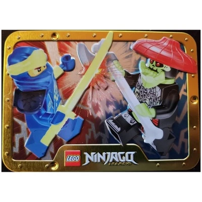 LEGO Ninjago Jay vs Bone Hunter in Metal Box 112327 (SEALED) - Image 1 of 2