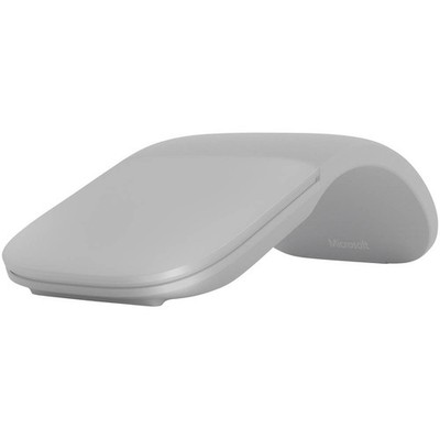 Microsoft Surface Arc Mouse Maus Bluetooth  Optisch Platin-Grau 2 Tasten 1000