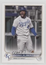 2022 Topps Series 1 Advanced Stats Back 69/300 Hanser Alberto #53 13c1