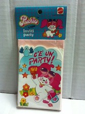 Mattel Poochie PARTY INVITATION CARDS MOC, 1985