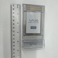 Sony Wireless LAN PC Card PCWA-C500 VAIO 5GHz Made In Taiwan