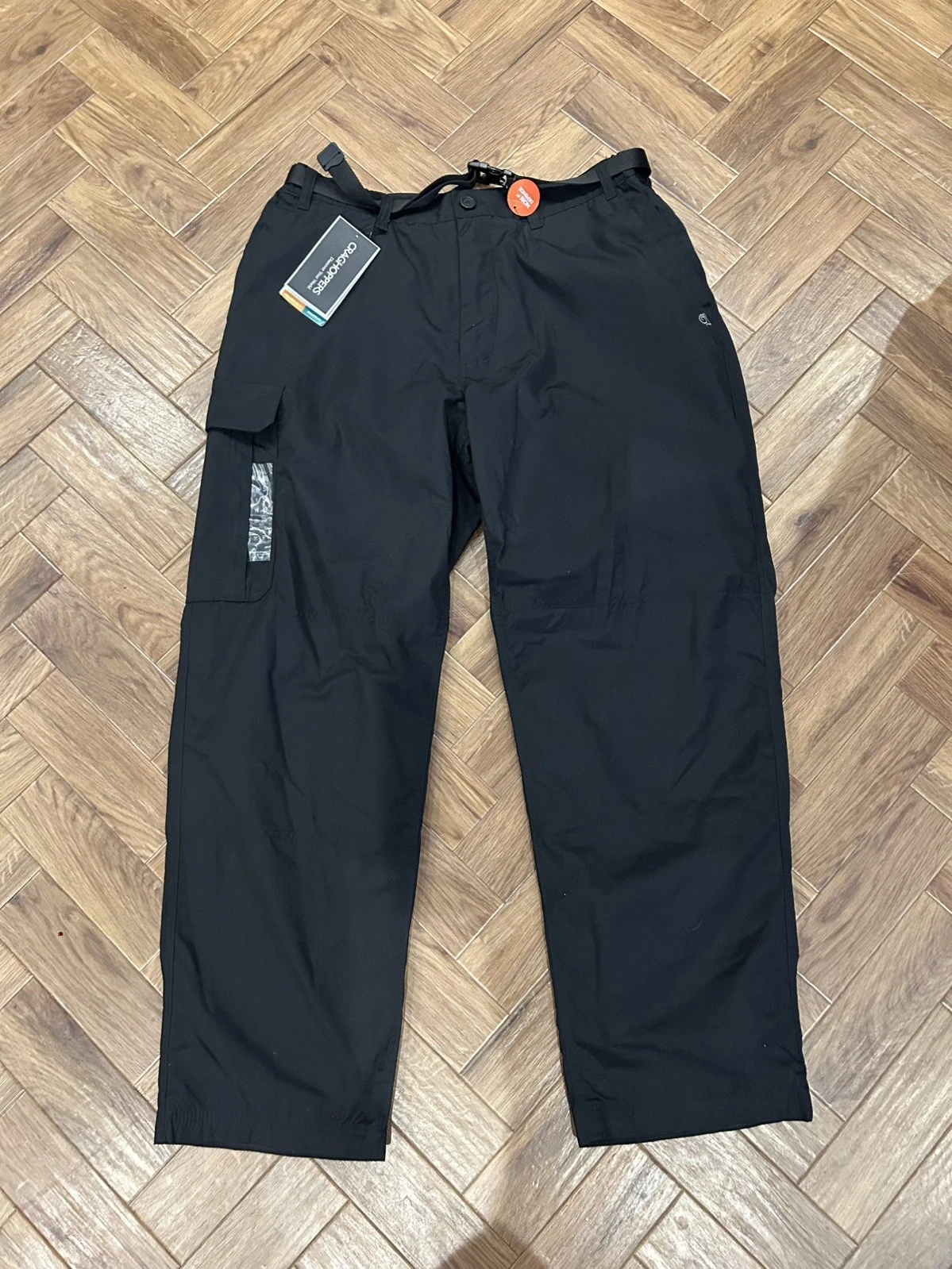 Craghoppers Mens Classic Kiwi Walking Trekking Casual Trousers Black 38R Lined
Opens in a new window