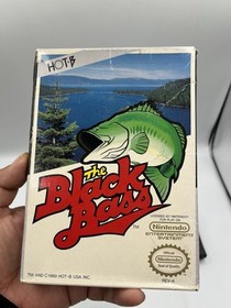Black Bass Nintendo NES - With Original Box