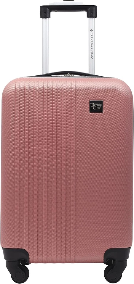 Travelers Club Cosmo Luggage, Rose Gold - 20 Carry-On 20-Inch,  - Image 2 of 4