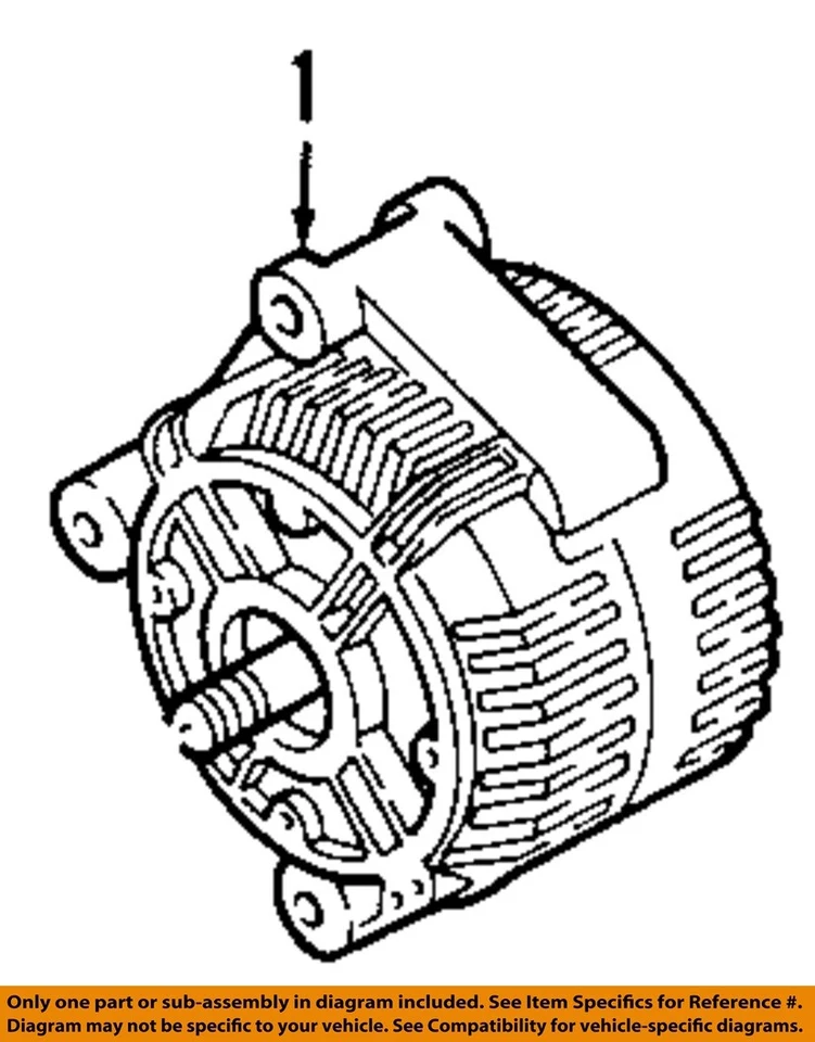 Б/у генератор переменного тока подходит: 2009 Bmw X3 150 ампер класса A - Изображение 3 из 4