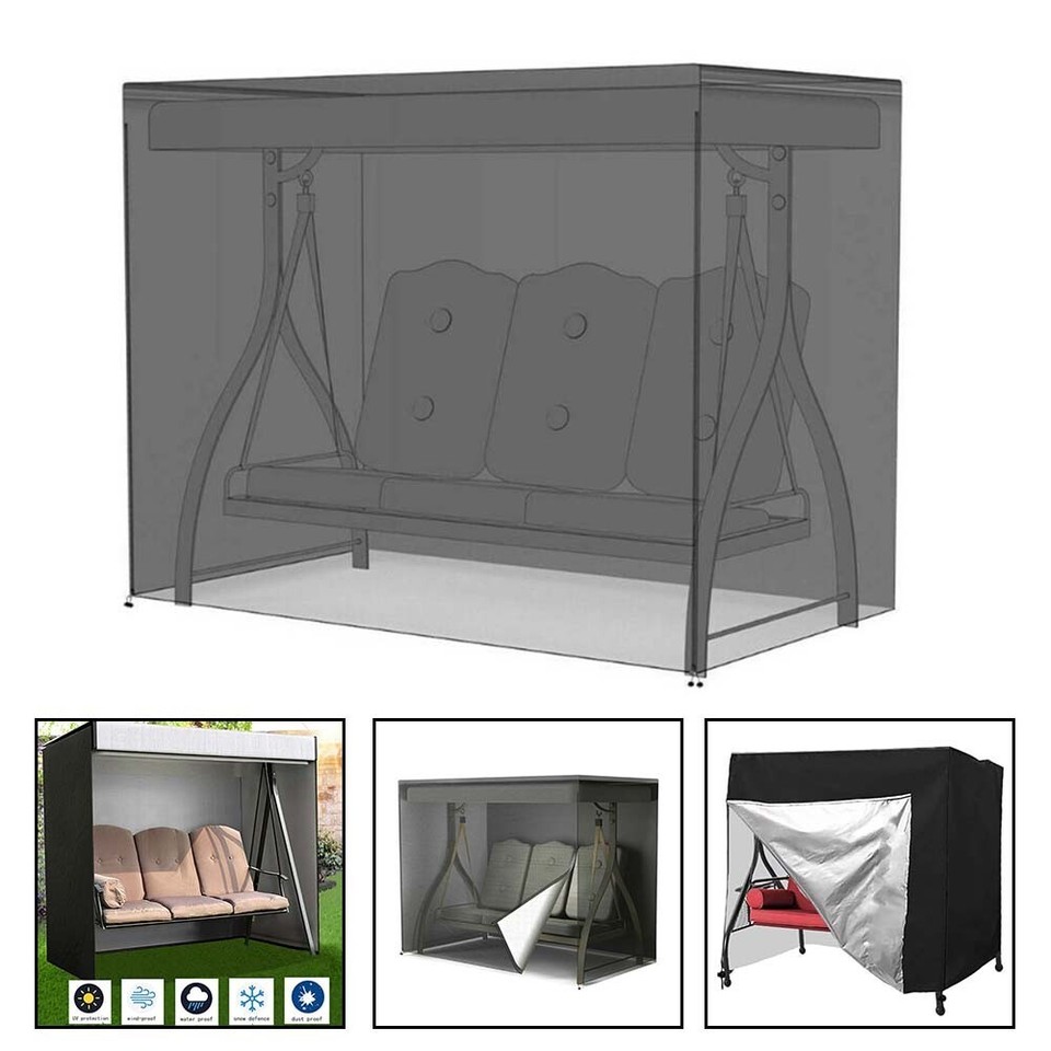 Patio Swing Cover Dustproof Waterproof UV Protection for Garden