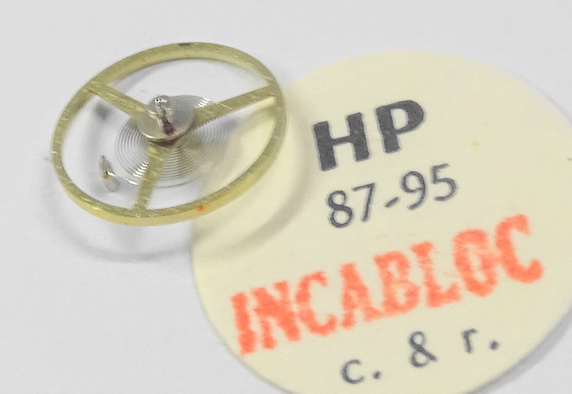 PIECE HORLOGERIE 1 AXE DE BALANCIER POUR MONTRE HP PARRENIN 61 63 81 85 87 95