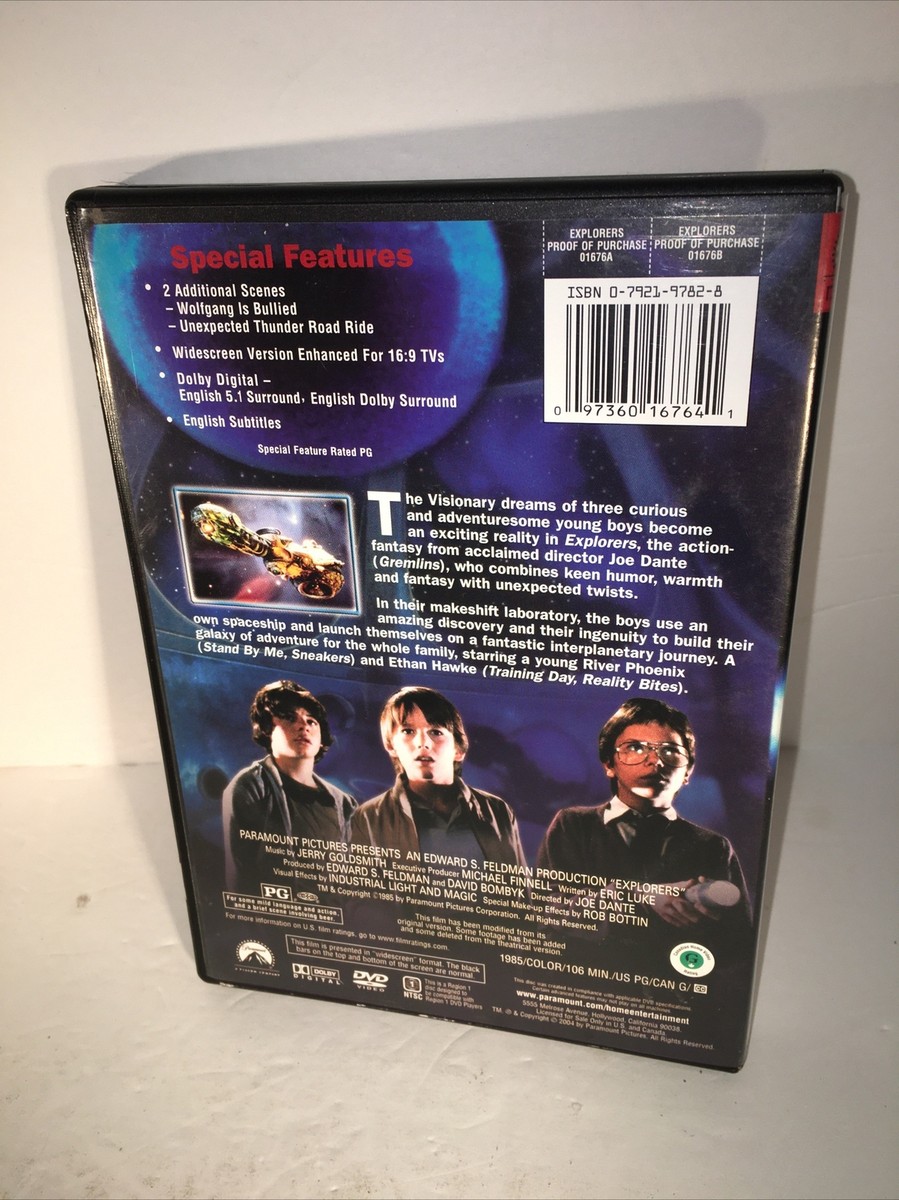 Explorers Movie Ethan Hawke River Pheonix DVD Widescreen Joe
