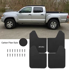 4x For Toyota Tacoma 95-2024 Carbon Mud Flaps Splash Guards Front Rear Mudguards