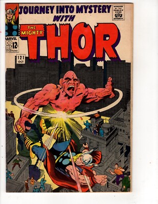 JOURNEY INTO MYSTERY #121 -1965(THIS BOOK HAS MINOR RESTORATION SEE DESCRIPTION)