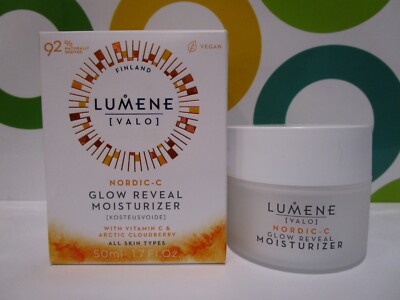 LUMENE ~ NORDIC-C GLOW REVEAL MOISTURIZER ~ 1.7 OZ
