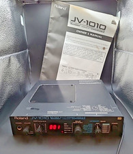 Roland JV-1010 64 Voice Synthesizer Module Expandable w/ Manual  Power Supply