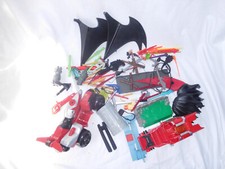 Vintage Action Figure Accessories And Vehicle Parts Bundle Power Rangers Batman