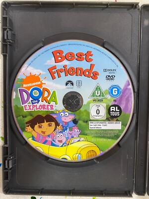 Dora The Explorer DVD Great Friends Spanish English French German