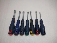SET OF 7 ASSORTED WESTWARDHEX NUT DRIVERS