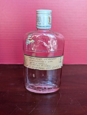 Old Crow Liquor Bottle