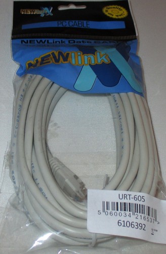 Cable red New Link - RJ45 M/M 5 metros. | eBay