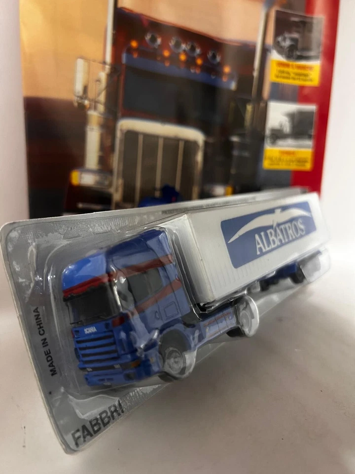 SCANIA 164 TOPLINE 1:87 ALBATROS USCITA 47 CAMION DA COLLEZIONE ITALERI - Immagine 2 di 2
