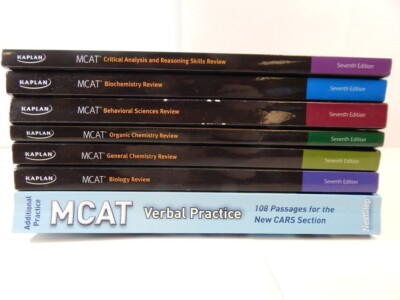 Kaplan MCAT 6-Book Subject Review Test Prep ( 7th Ed. 2021-2022) Verbal Practice