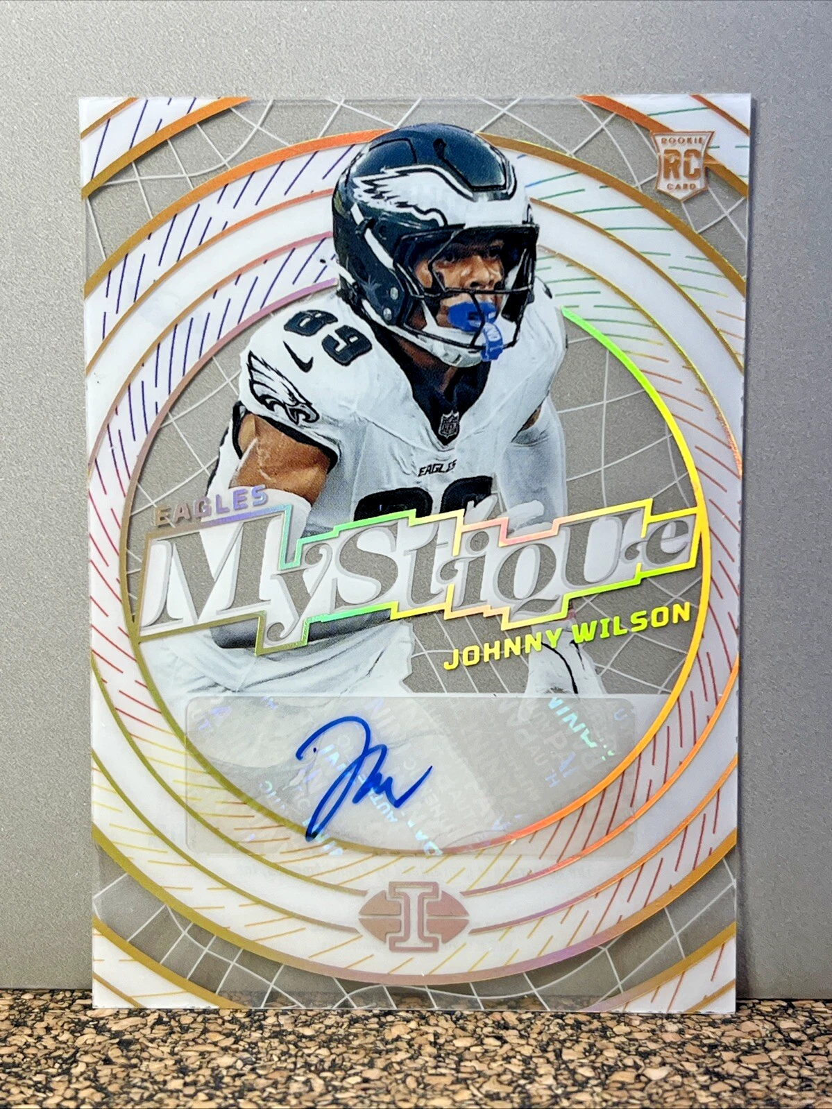Johnny Wilson Panini Illusions Mystique #41 Autograph-Purple