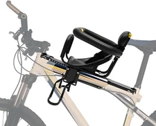 Bike Seat for Kids Lightweight Front-Mounted Baby Bicycle Seat - Portable Child