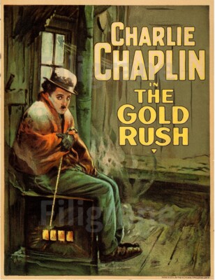 THE GOLD RUSH FILM RSME-POSTER HQ 40x60cm eines KINO POSTER