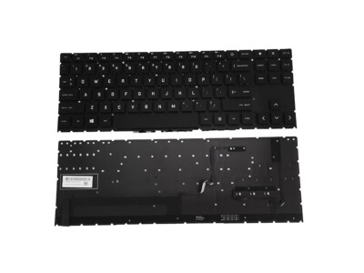 HP OMEN 16-k0013dx 16-k0023dx 16-k0747nr Gaming Black Keyboard w/ Backlit RGB