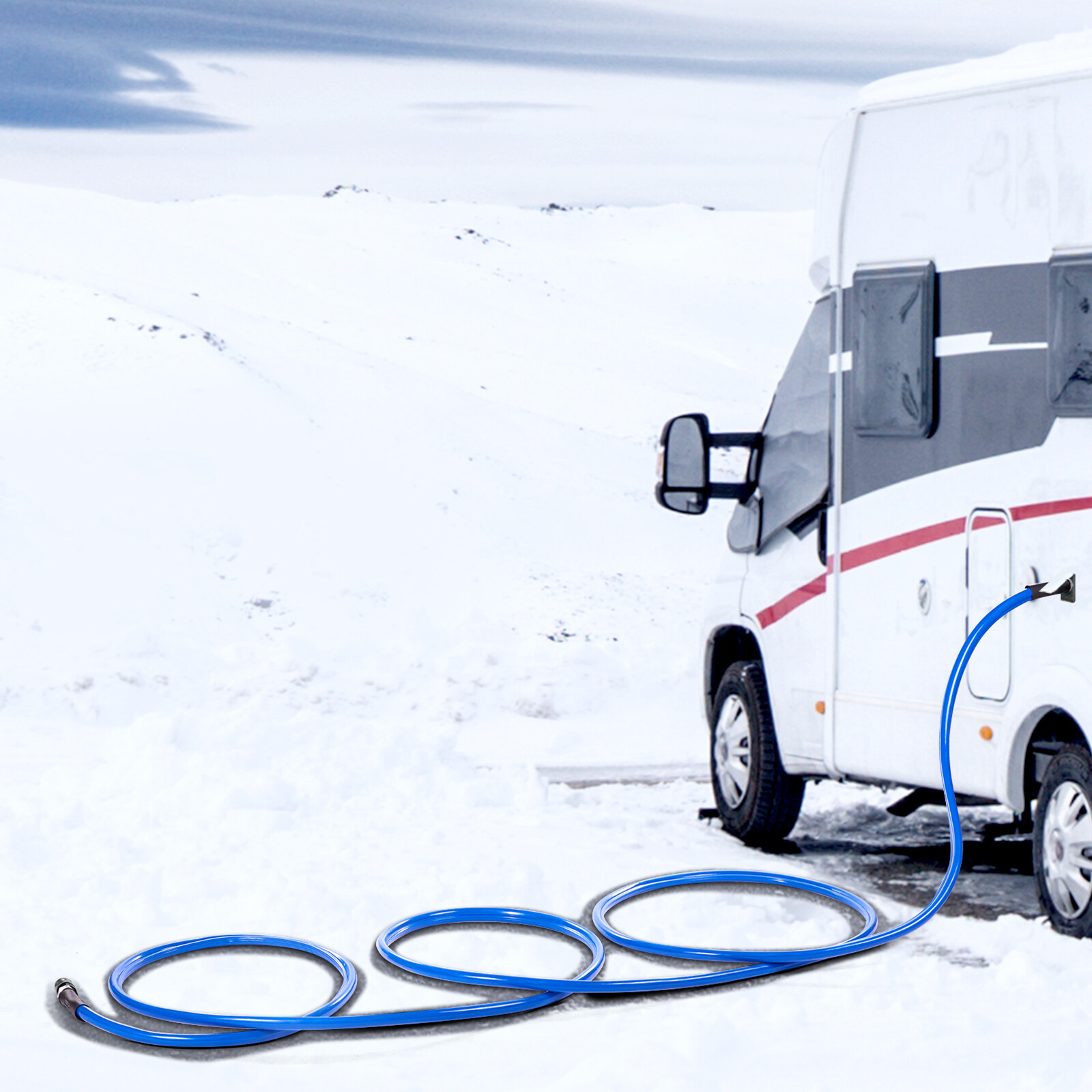 Tuyau d'eau chauffant VEVOR flexible antigel pour caravane et eau potable