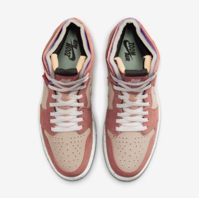 Size 9 - Air Jordan 1 Zoom Comfort High Fossil Stone for  display picture 1