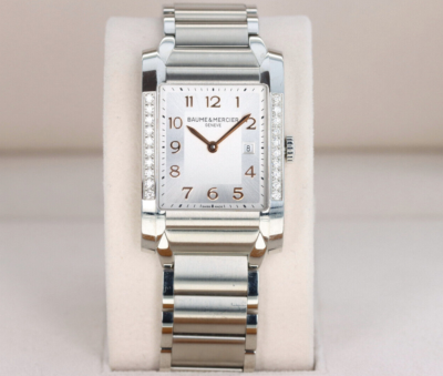 Baume & Mercier Hampton Diamond Edition 37mm Stainless Steel 