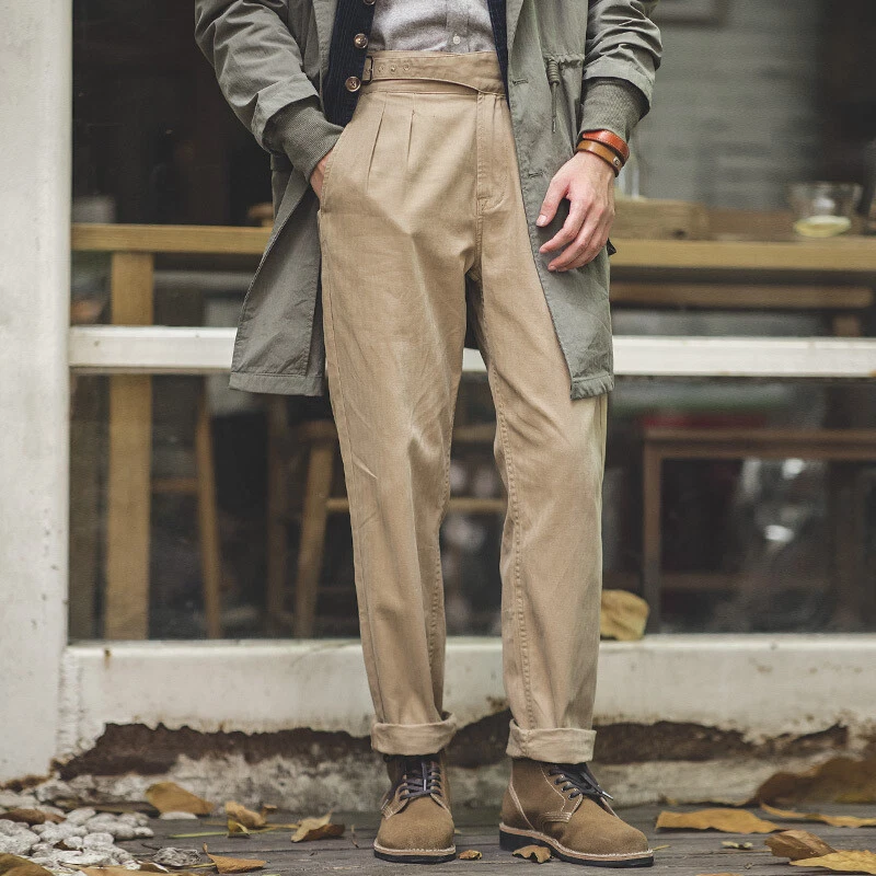High waisted shop army trousers