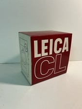 Vintage Box for Leitz Leica CL Camera 50th Anniversary - BOX ONLY